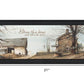 Bless This Home 1 Black Framed Print Wall Art