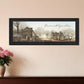 Peace On Earth 1 Black Framed Print Wall Art