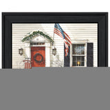 Main Street 2 Black Framed Print Wall Art