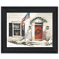 Main Street 2 Black Framed Print Wall Art