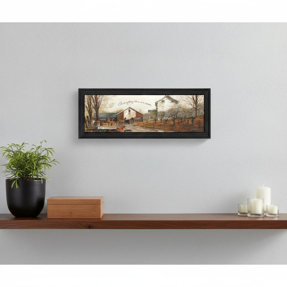 To Everything 1 Black Framed Print Wall Art