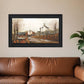 Autumns Bounty Black Framed Print Wall Art