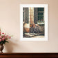Picnic Getaway 1 White Framed Print Wall Art