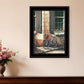 Picnic Getaway 2 Black Framed Print Wall Art
