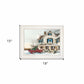 Preparing for Christmas 1 White Framed Print Wall Art