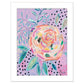 Master the Chaos 3 White Framed Print Wall Art