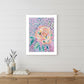 Master the Chaos 3 White Framed Print Wall Art