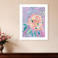Master the Chaos 3 White Framed Print Wall Art