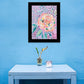 Master the Chaos 4 Black Framed Print Wall Art