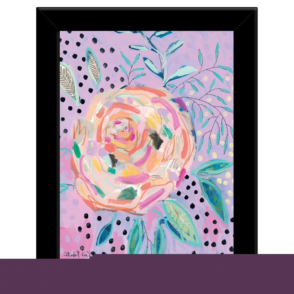 Master the Chaos 4 Black Framed Print Wall Art