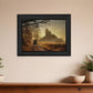 Sunday Morning 2 Black Framed Print Wall Art