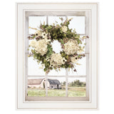 Pleasant View 2 White Framed Print Wall Art