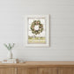 Summer View 2 White Framed Print Wall Art