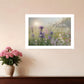 Bloom Where You are Planted White Framed Print Wall Art