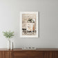 Fresh Laundry 1 White Framed Print Bathroom Wall Art