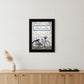 Flower Shop Bicycle 2 Black Framed Print Wall Art