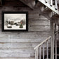 Farmhouse Christmas 2 Black Framed Print Wall Art