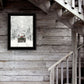 Antique Christmas 2 Black Framed Print Wall Art