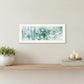 Dreamy Meadow 1 White Framed Print Wall Art