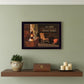 Live Simply 3 Black Framed Print Wall Art