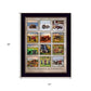 Faith Family Farming Black Framed Print Wall Art
