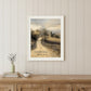Country Road Take Me Home 1 White Framed Print Wall Art