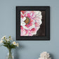 Blooms on Black I 2 Black Framed Print Wall Art