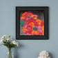 Blooms on Black II 2 Black Framed Print Wall Art