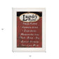 Laundry Rules 3 White Framed Print Laundry Wall Art
