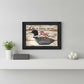 Rustic Retreat Black Framed Print Wall Art