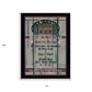 Cabin Rules 6 Black Framed Print Wall Art