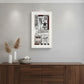 Soak Your Cares Away 1 White Framed Print Bathroom Wall Art