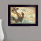 You Are my Anchor Black Framed Print Wall Art