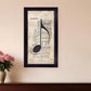 Music 6 Black Framed Print Wall Art