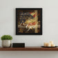 One Nation Under God Black Framed Print Wall Art
