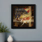 One Nation Under God Black Framed Print Wall Art