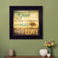 We Do 2 Black Framed Print Wall Art