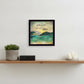 Sunshine and Lake Water 1 Black Framed Print Wall Art
