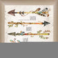 Faith Hope Love Brown Framed Print Wall Art