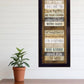 Farmhouse Rules 1 Black Framed Print Wall Art