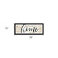 Home 4 Black Framed Print Wall Art