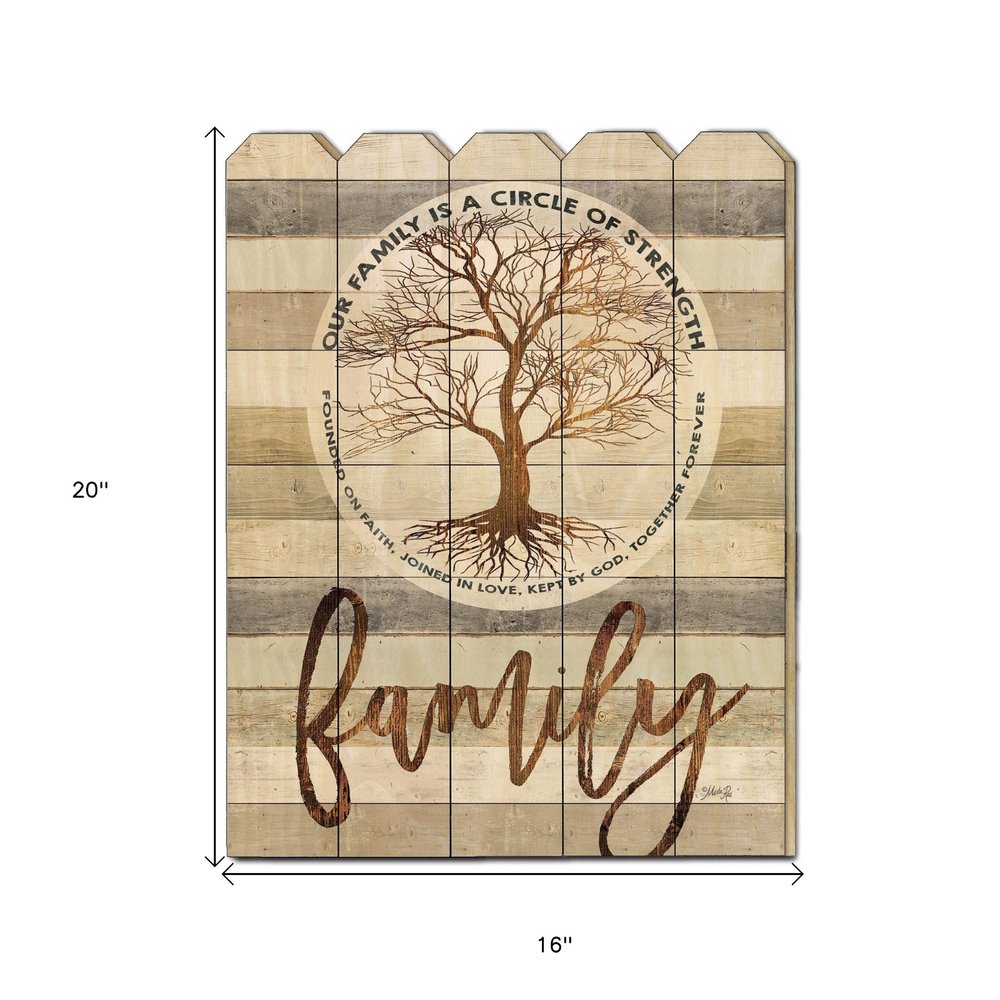 Circle of Strength Unframed Print Wall Art