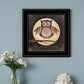 Owl You Need is Love 2 Black Framed Print Wall Art