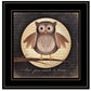 Owl You Need is Love 2 Black Framed Print Wall Art
