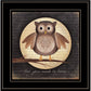 Owl You Need is Love 2 Black Framed Print Wall Art