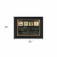 Love 4 Black Framed Print Wall Art