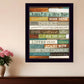 Today is a New Day 2 Black Framed Print Wall Art