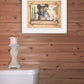 Bear Necessities 1 White Framed Print Bathroom Wall Art