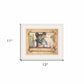 Bear Necessities 1 White Framed Print Bathroom Wall Art