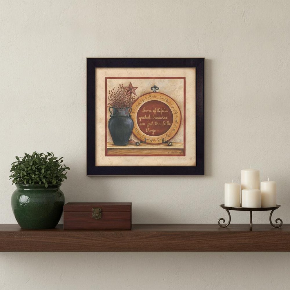 Greatest Treasures 1 Black Framed Print Wall Art